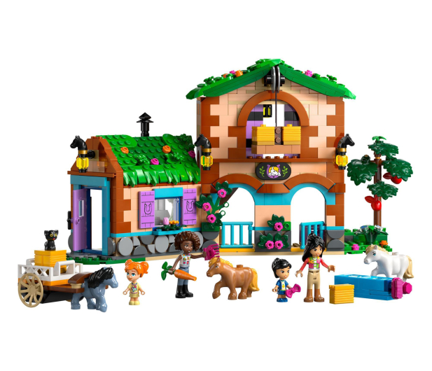 LEGO Friends 42654 Ranczo kucyków i stajnia - 1331624 - zdjęcie 6
